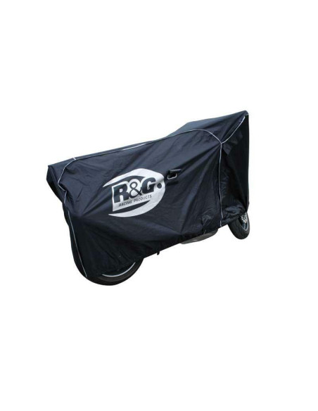 Housse moto R&G extérieure universelle noire