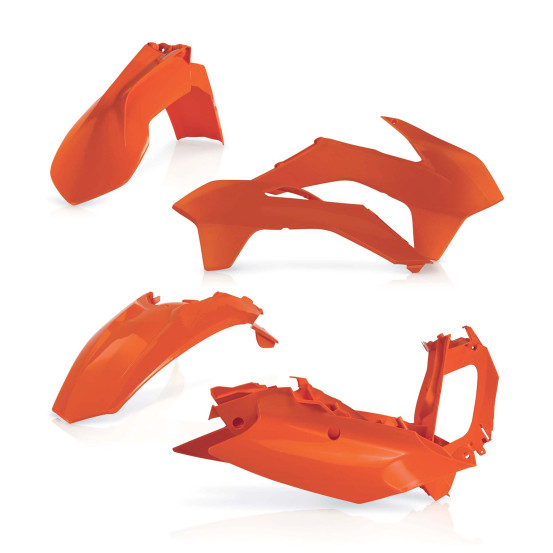 Kit plastiques - Orange - ACERBIS KTM 125/200/250/300 EXC 2014-2016 250/350/400/450/500 EXCF 2014-2016