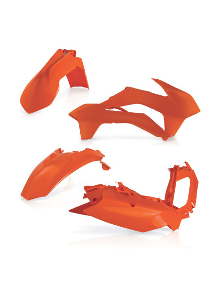 Kit plastiques - Orange - ACERBIS KTM 125/200/250/300 EXC 2014-2016 250/350/400/450/500 EXCF 2014-2016