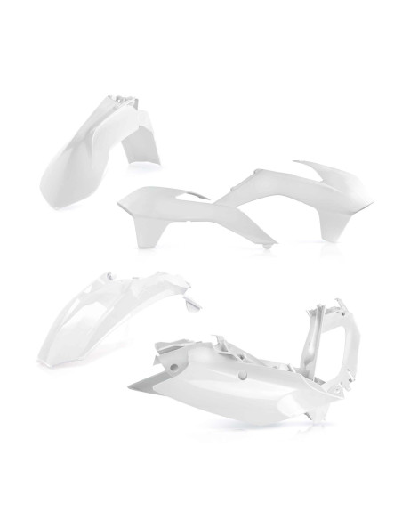 Kit plastiques - Blanc - ACERBIS KTM 125/200/250/300 EXC 2014-2016 250/350/400/450/500 EXCF 2014-2016