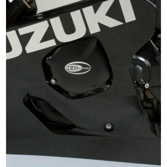Kit protections de carters R&G RACING noir - SUZUKI GSX-R600 (2 pièces)