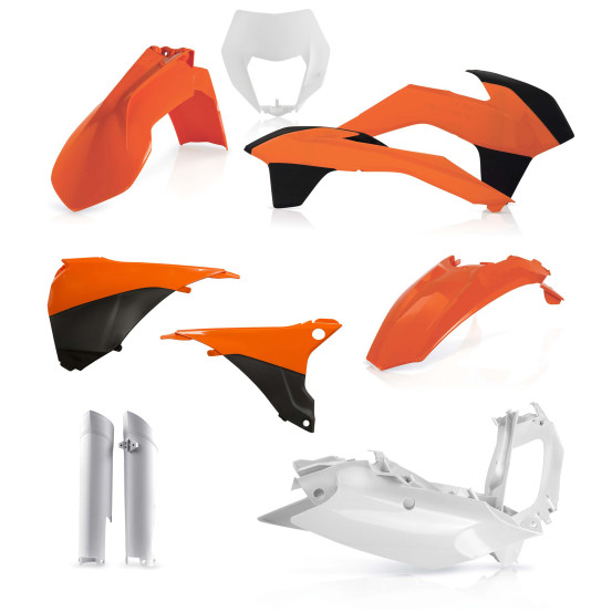 Kit plastiques complet - Origine 2014 - ACERBIS KTM 125/200/250/300 EXC 2014-2015 250/350/400/450/500/520525/540 EXCF 2014-2015