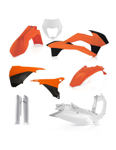 Kit plastiques complet - Origine 2014 - ACERBIS KTM 125/200/250/300 EXC 2014-2015 250/350/400/450/500/520525/540 EXCF 2014-2015
