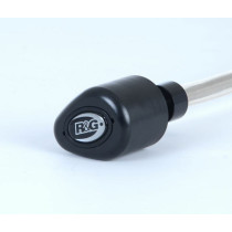 Tampons de protection R&G RACING Aéro noir - KAWASAKI 250SL