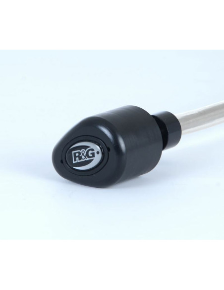 Tampons de protection R&G RACING Aéro noir - KAWASAKI 250SL