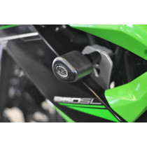 Tampons de protection R&G RACING Aéro noir - KAWASAKI Ninja 250SL
