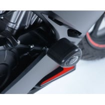 Tampons de protection R&G RACING Aéro noir - HONDA CBR250R
