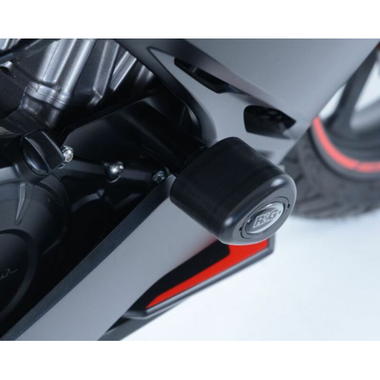 Tampons de protection R&G RACING Aéro noir - HONDA CBR250R