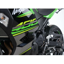 Tampons de protection R&G RACING Aéro blanc - KAWASAKI Ninja 400-Z400