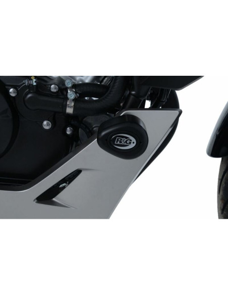 Tampons de protection R&G RACING Aéro noir - HONDA CB125R
