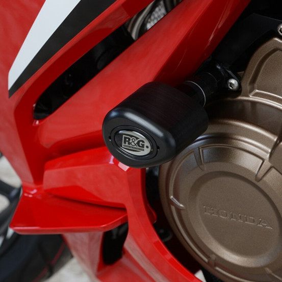 Tampons de protection R&G RACING Aéro noir - HONDA CBR500R