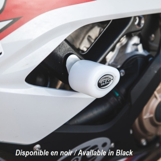 Tampons de protection Aéro R&G RACING noir - BMW S1000RR