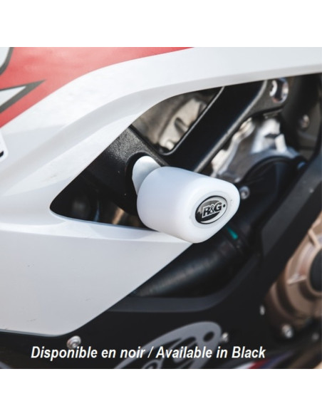 Tampons de protection Aéro R&G RACING noir - BMW S1000RR