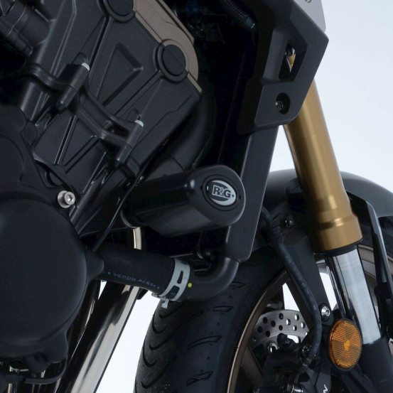 Tampons de protection Aéro R&G RACING noir - HONDA CB650R