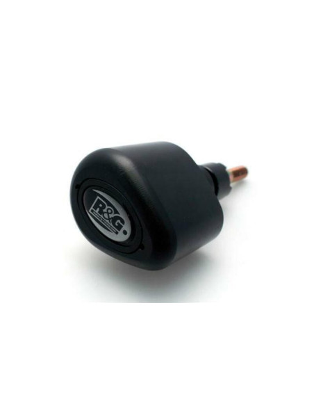 Tampons de protection R&G RACING Aéro noir - KAWASAKI ZX-6R-RR
