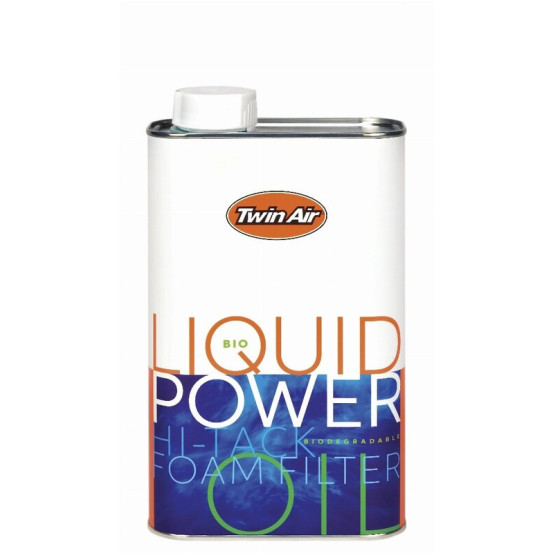 Huile pour filtre à air Bio Liquid Power TWIN AIR - Bidon 1 L