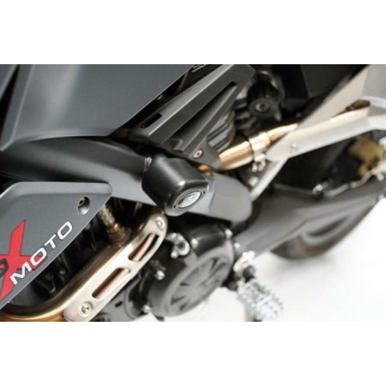 Tampons de protection R&G pour BMW 650 G X Challenge, Country, Moto 2007-2013