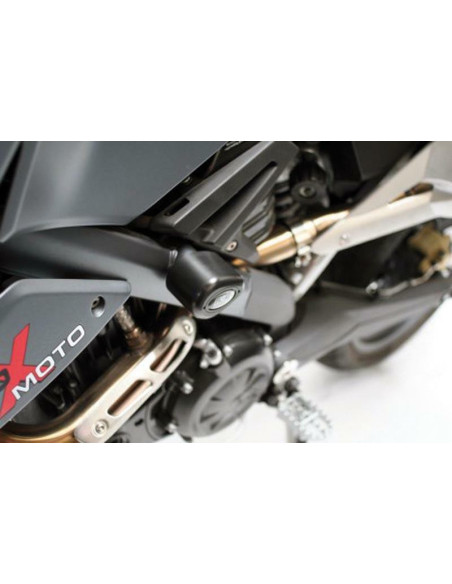 Tampons de protection R&G pour BMW 650 G X Challenge, Country, Moto 2007-2013