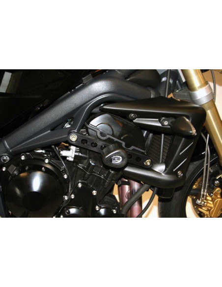 Tampons de protection R&G pour TRIUMPH 675 Street Triple, R 2007-2012