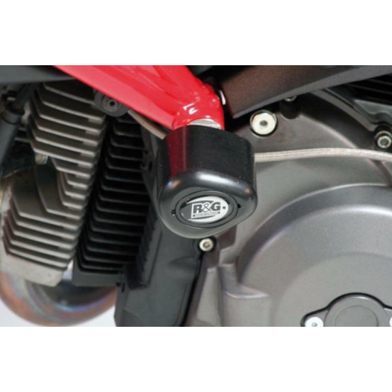Tampons de protection R&G 696 Monster 2008-14, 796 Monster 2010-14 et 1100 Monster, EVO 2009-13