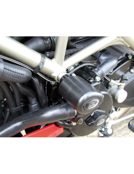 Tampons de protection R&G 796 Hypermotard 2010-14, 1098 Streefighter,R 2009-14 et 1100 Hyperm. 2010-13