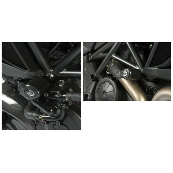 Tampons de protection R&G DUCATI 1200 Diavel 2011-2014