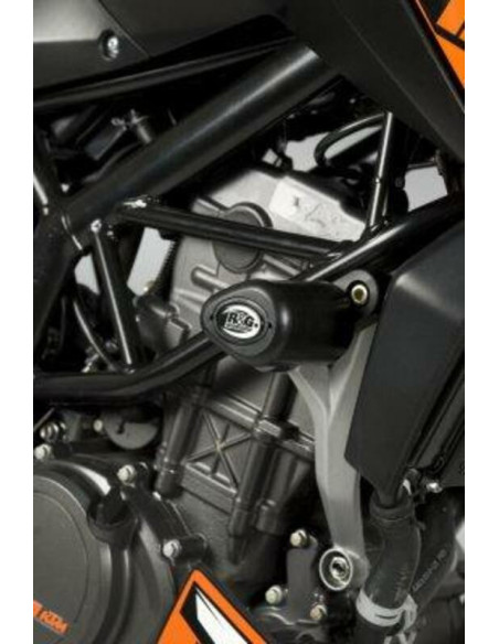 Tampons de protection R&G KTM 125 Duke 2011-2014 et 390 Duke 2013-2014