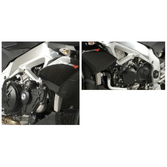 Tampons de protection R&G pour APRILIA 1000 Tuono V4 2011-2013