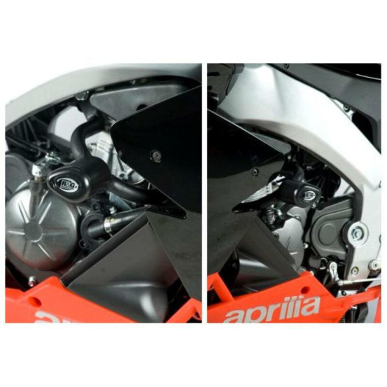 Tampons de protection R&G pour APRILIA 125 RS4 2011-2013