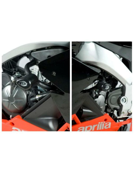 Tampons de protection R&G pour APRILIA 125 RS4 2011-2013