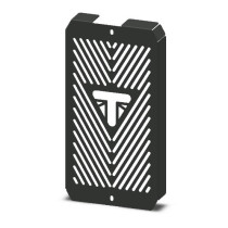 Grille Radiateur Noire Triumph 900 Street Twin 2016-2017 1200 Thruxton 2016-2017