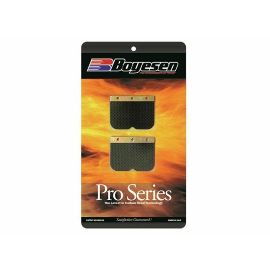 Clapets carbone BOYESEN Pro Series pour boîte à clapets BOYESEN YAMAHA 200 BLASTER 1990 - 2007