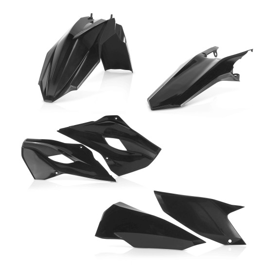 Kit plastiques - Noir - ACERBIS Husqvarna 250/350/450/501 FE 2014-2016 250/300 TE 2014-2016