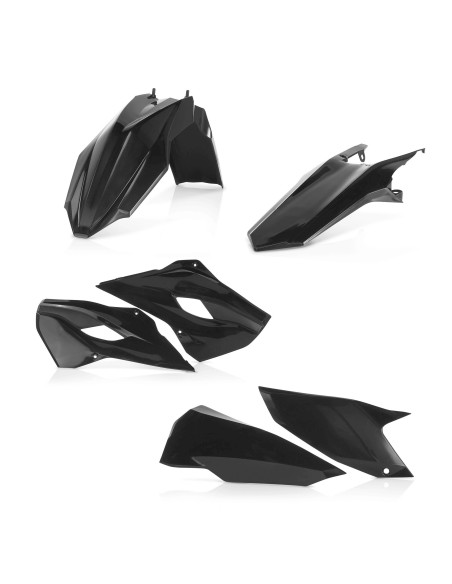 Kit plastiques - Noir - ACERBIS Husqvarna 250/350/450/501 FE 2014-2016 250/300 TE 2014-2016