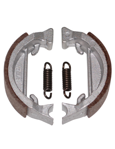 Mâchoires de frein 80x18mm MBK / Motobécane 51 AV / AR (Leleu)