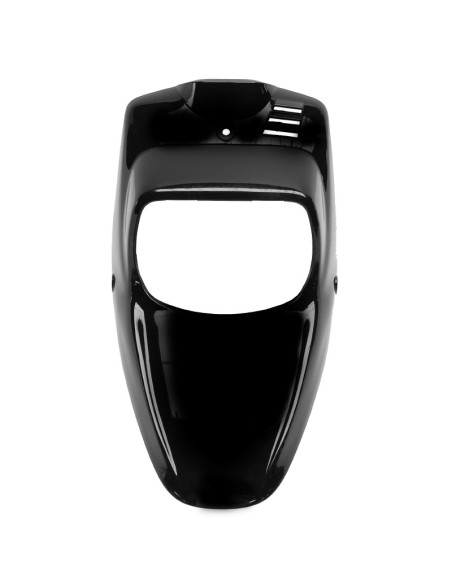 Carénage tablier avant scooter MBK 50 Booster/Yamaha 50 BWS 1999-2003 Noir brillant