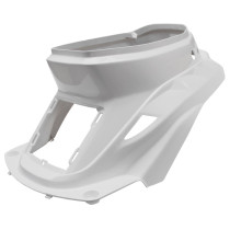 Carénage coque arrière scooter MBK 50 Booster/Yamaha 50 BWS 1999-2003 Blanc brillant