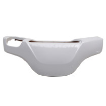 Carénage couvre guidon scooter MBK 50 Booster/Yamaha 50 BWS après 2004 Blanc brillant