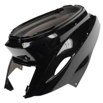 Carénage coque arrière scooter MBK 50 Booster/Yamaha 50 BWS après 2004 Noir brillant