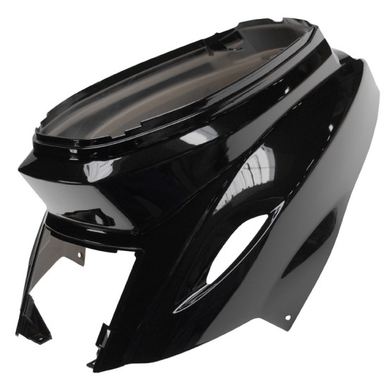 Carénage coque arrière scooter MBK 50 Booster/Yamaha 50 BWS après 2004 Noir brillant
