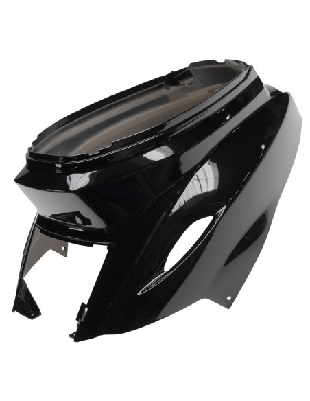 Carénage coque arrière scooter MBK 50 Booster/Yamaha 50 BWS après 2004 Noir brillant