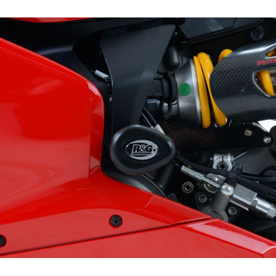 Tampons de protection R&G RACING Aéro noir - SUZUKI GSX-S1000F