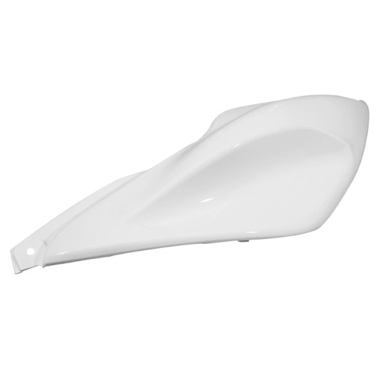 Carénage coque arrière scooter MBK 50 Nitro/Yamaha 50 Aerox 1997-2012 Blanc brillant Gauche