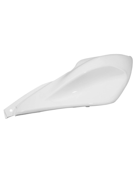Carénage coque arrière scooter MBK 50 Nitro/Yamaha 50 Aerox 1997-2012 Blanc brillant Gauche