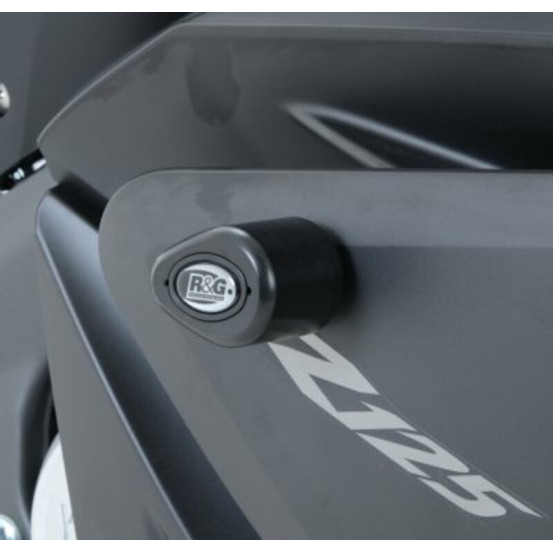 Tampons de protection R&G RACING Aéro noir - YAMAHA YZF-R125