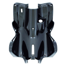 Carénage tablier arrière scooter MBK 50 Nitro/Yamaha 50 Aerox 1997-2012 Noir brillant