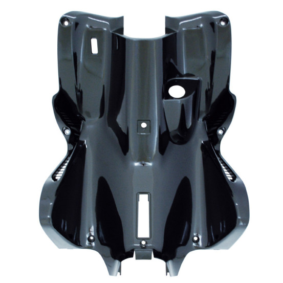 Carénage tablier arrière scooter MBK 50 Nitro/Yamaha 50 Aerox 1997-2012 Noir brillant