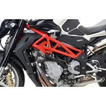 Tampons de protection R&G RACING Aéro noir - MV AGUSTA Brutale 1090