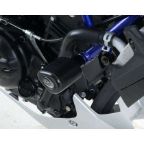 Tampons de protection R&G RACING Aéro noir - YAMAHA MT-03