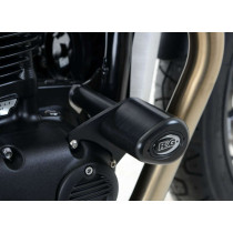 Tampons de protection R&G RACING Aéro noir - TRIUMPH